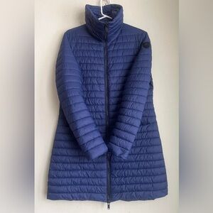 Moose Knuckles Deep Blue Puffer Coat